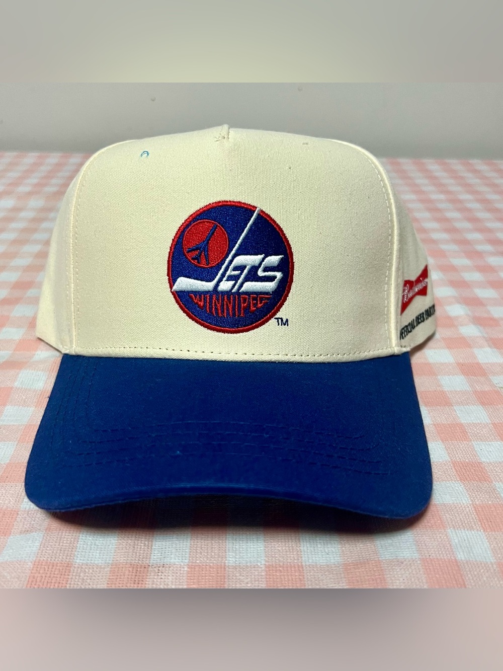 Budweiser Winnipeg Jets NHL Snapback Hat